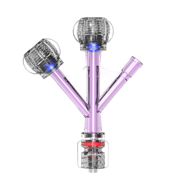 Doppel-Y-Hamostaseventil (Laternenform)