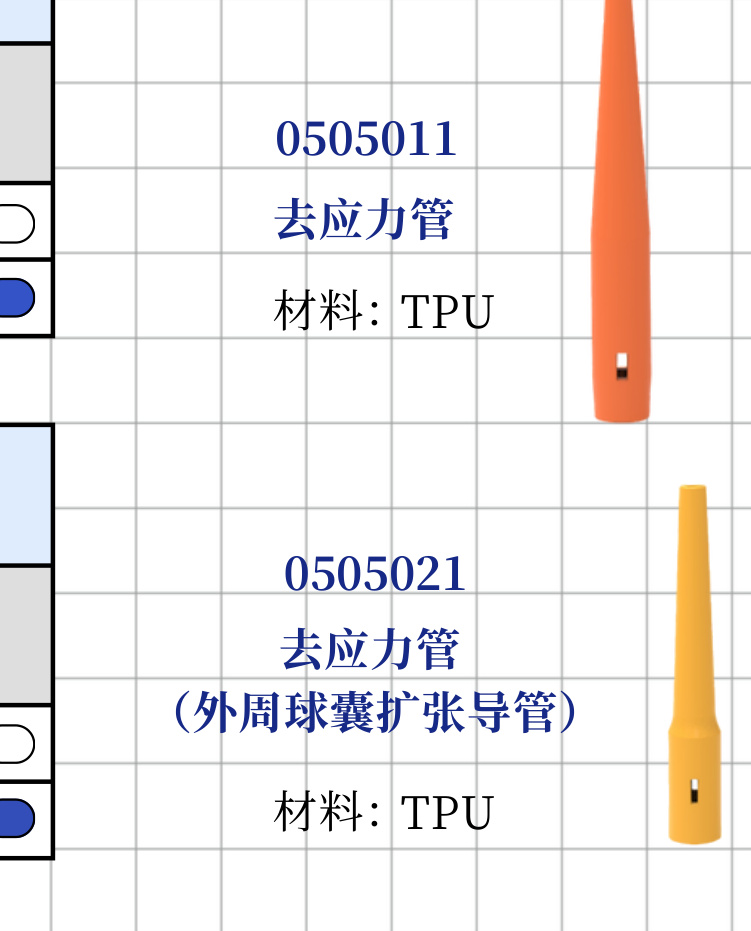 Spannungsentlastungsrohr (Weiss)