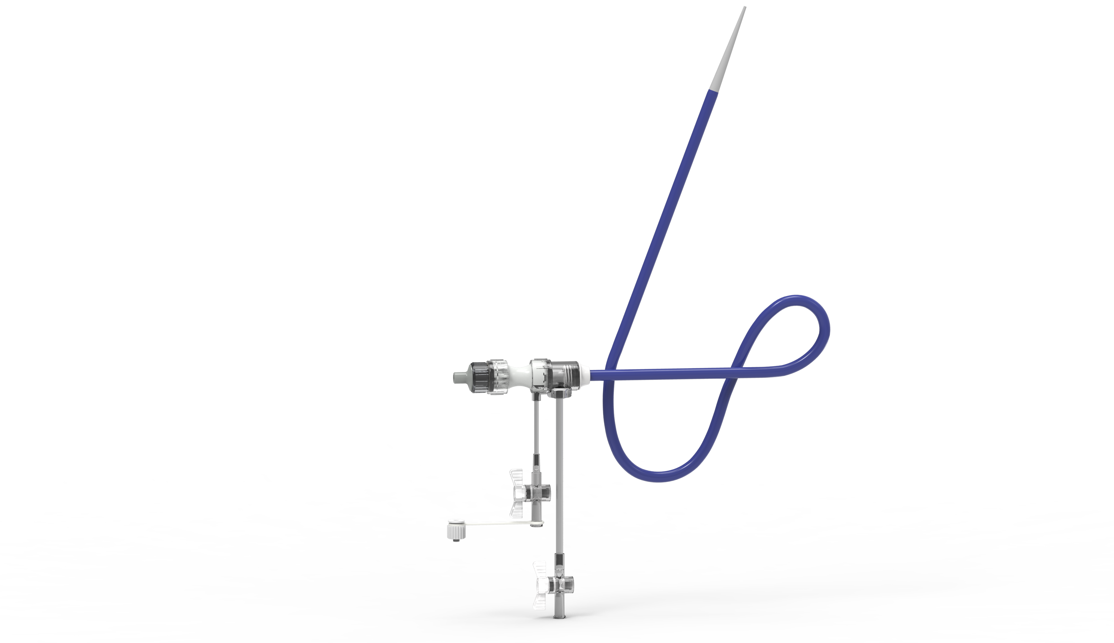 Führungsschleuse mit hydrophiler Beschichtung